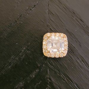 CZ 10k Gold Pendant
